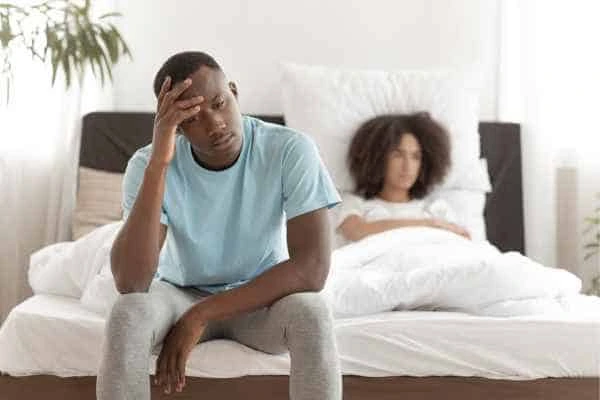 Man upset about ED symptoms King's Heath