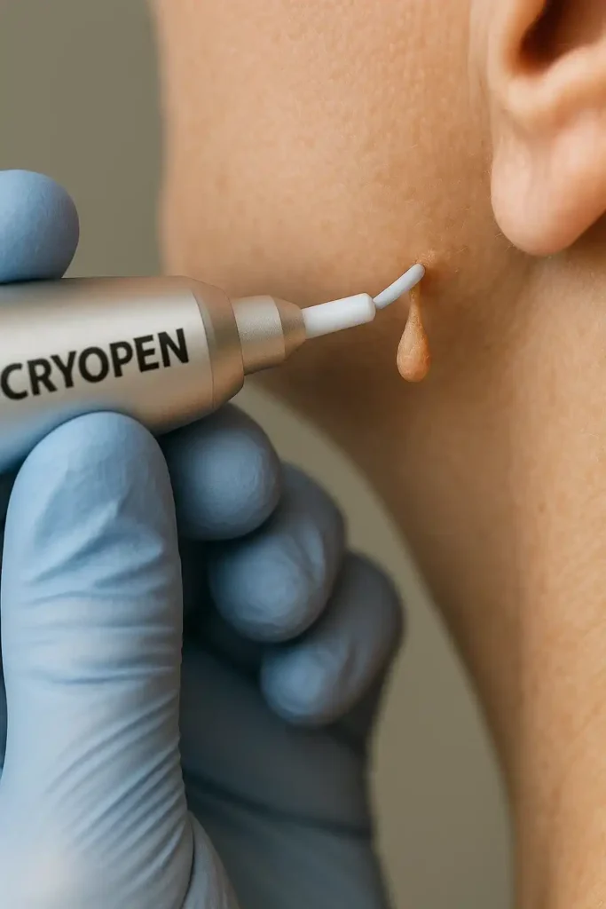 Cryopen for skin tags removal King's Heath speak to our team today!