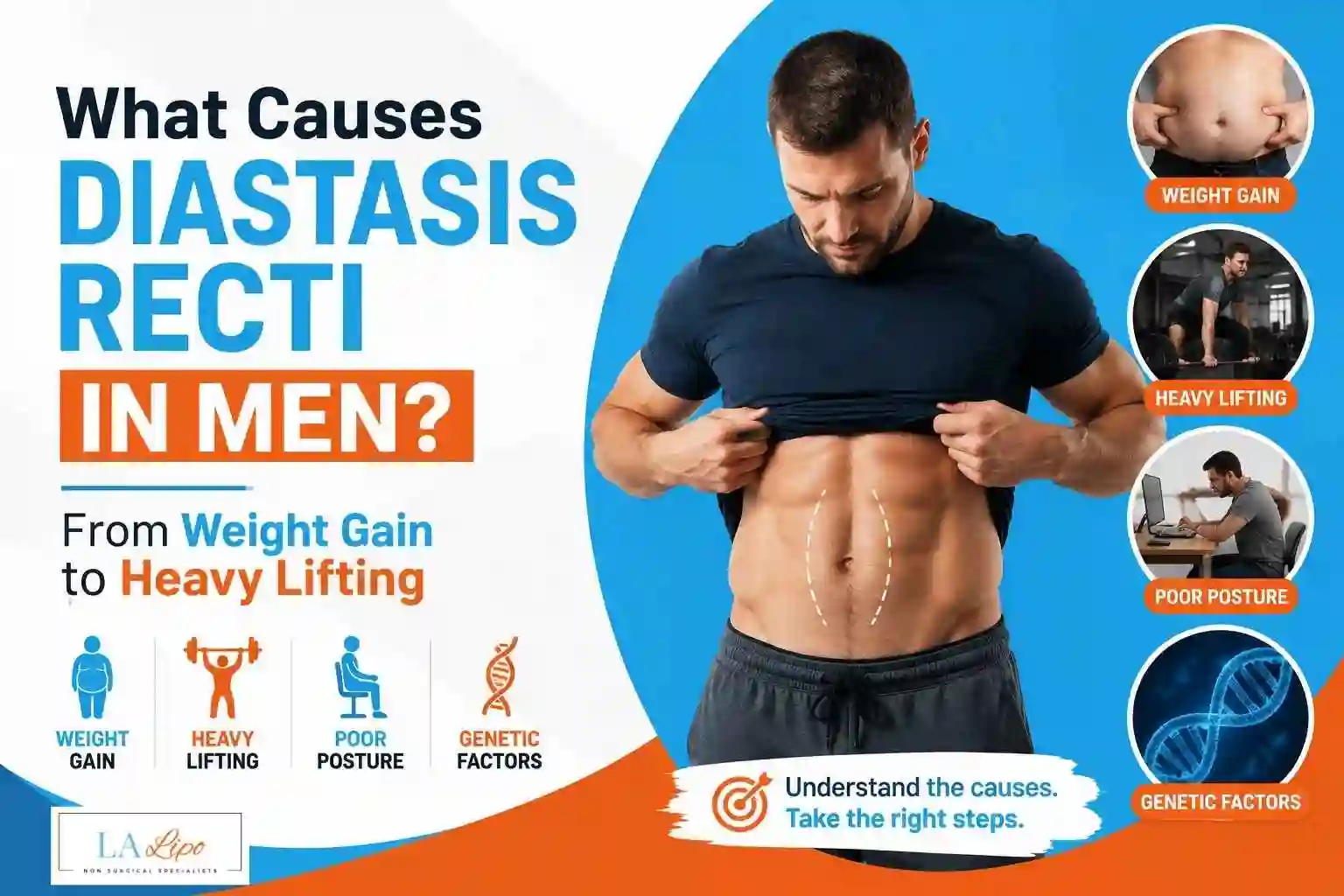 What Causes Diastasis Recti in Men? From Weight Gain to Heavy Lifting King's Heath